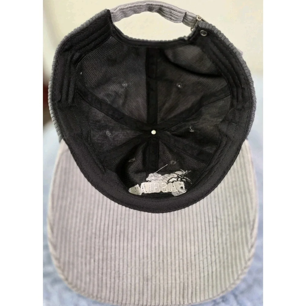 NWT Fairyloot Fourth‎ Wing Grey Corduroy Baseball Cap Rebecca Yarros Basgiath